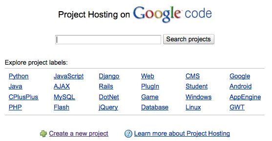 Project хостинг