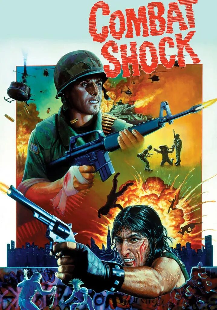 Combat Shock 1984 Cover. Combat shock