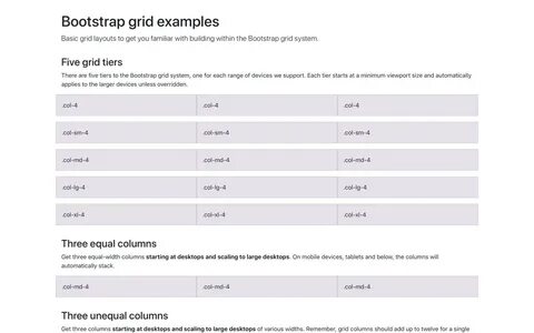 Bootstrap примеры