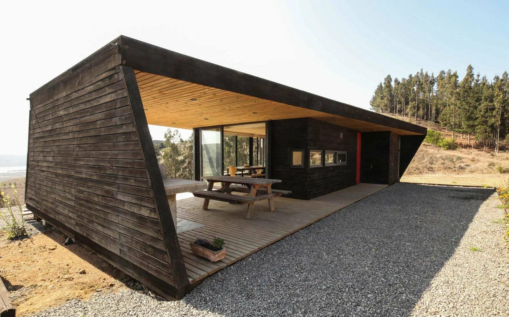 Мини хай тек. Минидом &quot;бригитта&quot;. barn house с односкатной крышей. тини хаус экстерьер. одноэтажный дом барнхаус с плоской крышей.