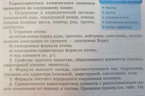 Дайте характеристику элемента 11 по плану положение