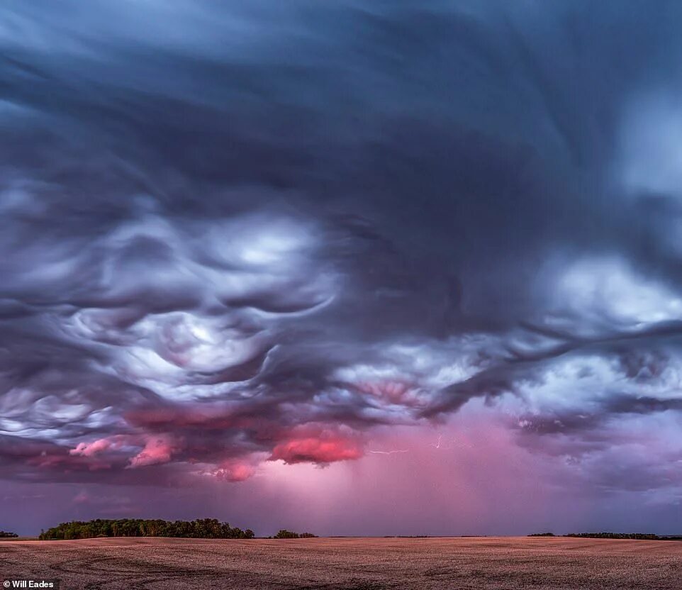 Асператус - самые страшные облака * НОВОСТИ В ФОТОГРАФИЯХ Природа Постила