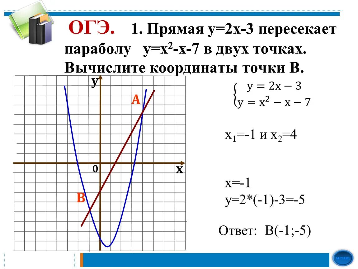 Прямая 4x 1