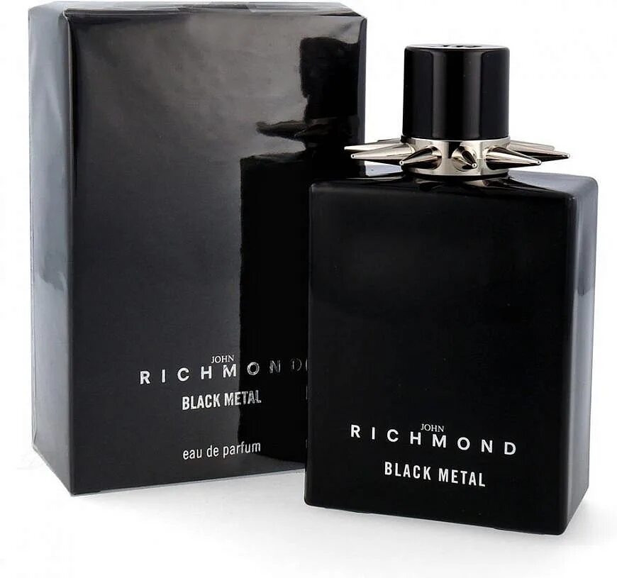 Ричмонд парфюм. John Richmond Black Metal EDP 100ml. Духи Джон Ричмонд Black Metal. Richmond духи женские Black Metal. John Richmond Парфюм мужской.