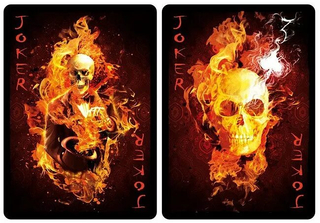 Ката пламени. Карты в огне. Джокер в огне. Огненная карта. Джокер с картами в огне.