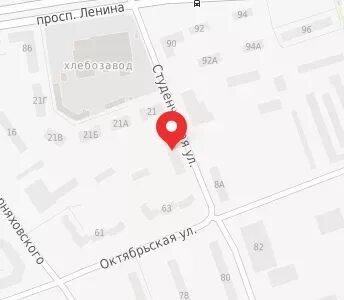 Студенческая дзержинск