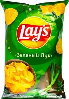 Чипсы зеленый лук