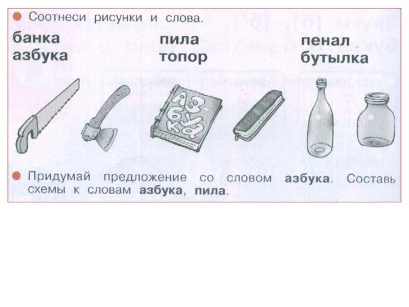 Текст пилы 1. Схема Азбука и пила. Азбука пила составить схему. Соотнеси слова с рисунком. Составить схему к слову пила.