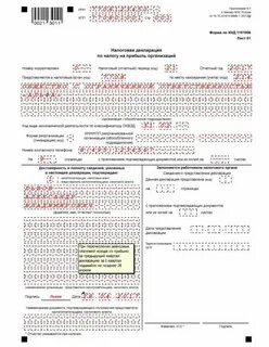 Пошаговая инструкция заполнения