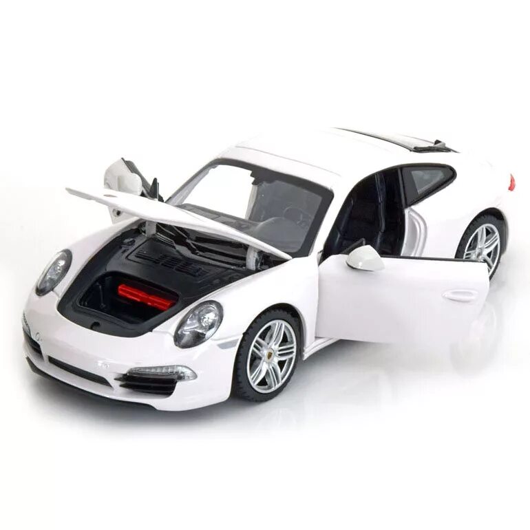 Машинки открывающимся капотом. Легковой автомобиль Rastar Porsche 911 Carrera s (56200) 1:24 23 см. Rastar Porsche 911. Rastar Porsche 911 1 24. Каталка Rastar Porsche 911.