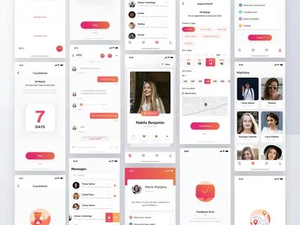 Dating App Design by Dibbendo Pranto 🚀 on Dribbble.