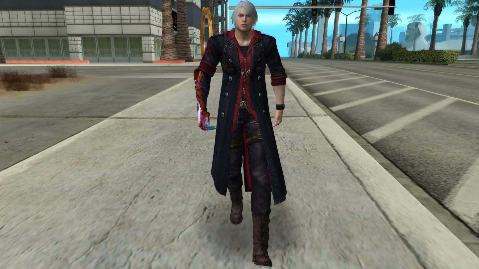 Dmc скины. Dante Skin GTA 4. Неро DMC 4. Dante GTA 5. Devil May Cry Nero Skin.