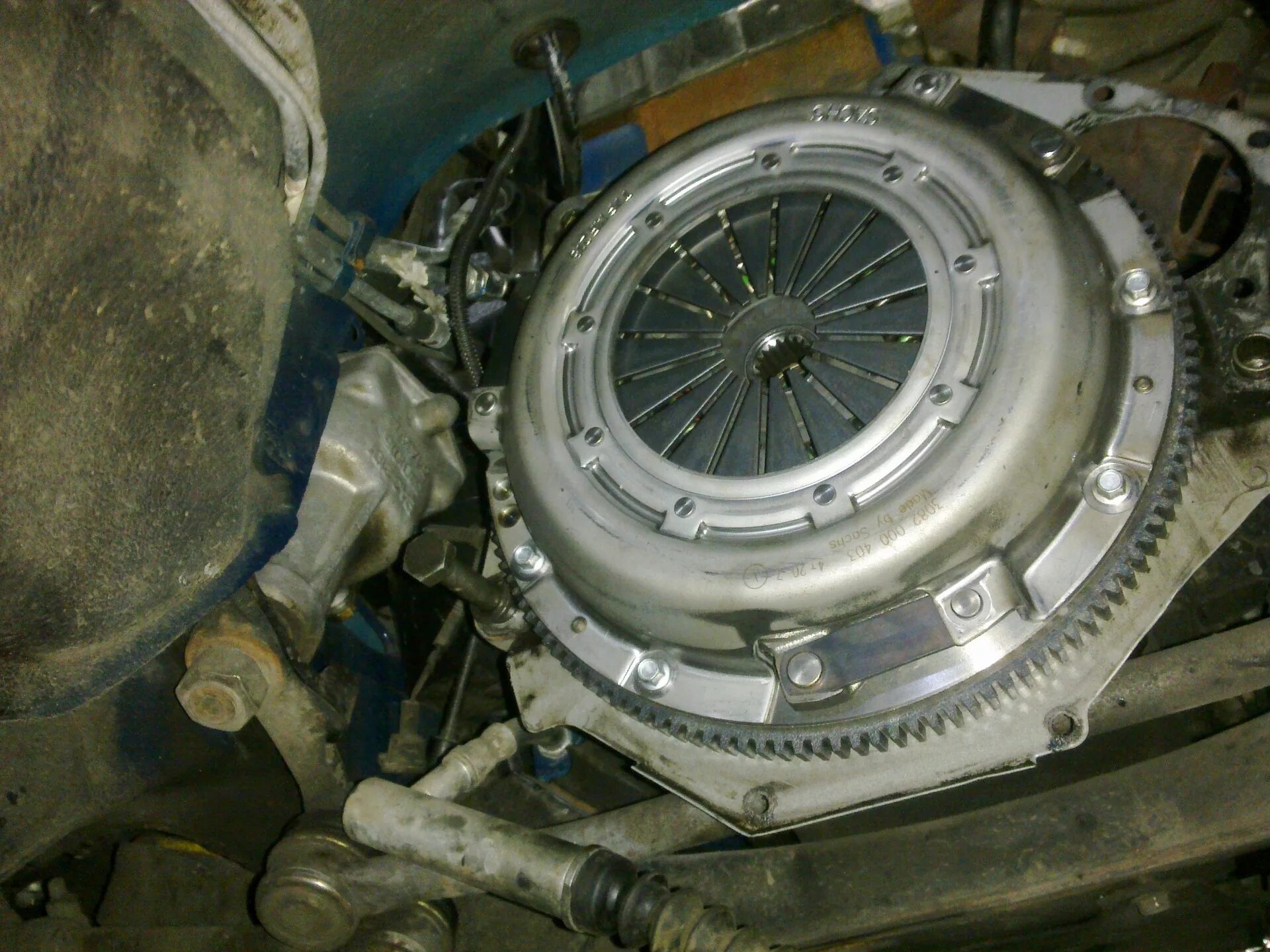 Шеви замена сцепления. Сцепление шеви нива на весту.