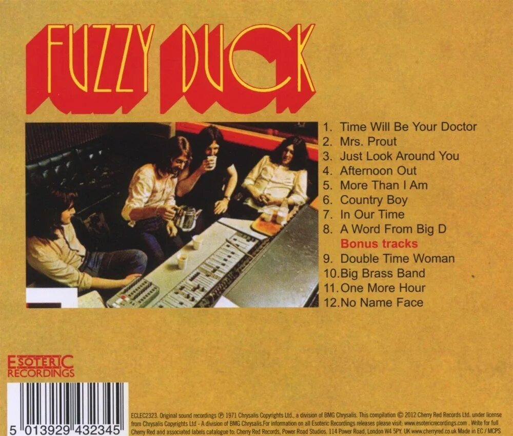 Fuzzy duck. Fuzzy duck fuzzy duck 1971. ducky fuzz. the duck 80-s музыка.