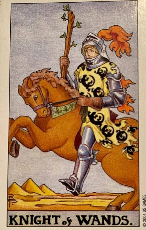 6 жезлов и рыцарь мечей