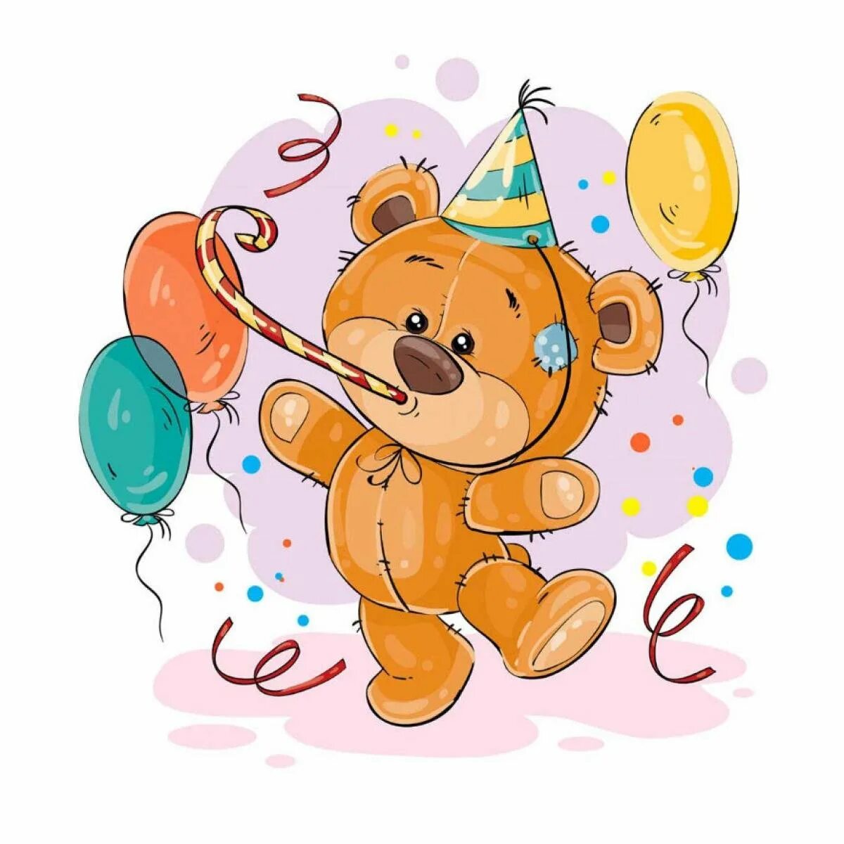 Мишка на день рождения ребенку. С днем рождения мишка. Рисунок на день рождения. С днём рождения Медвежонок. С днем рождения иллюстрация.