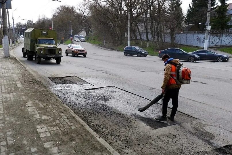 Выполнен ремонт дороги