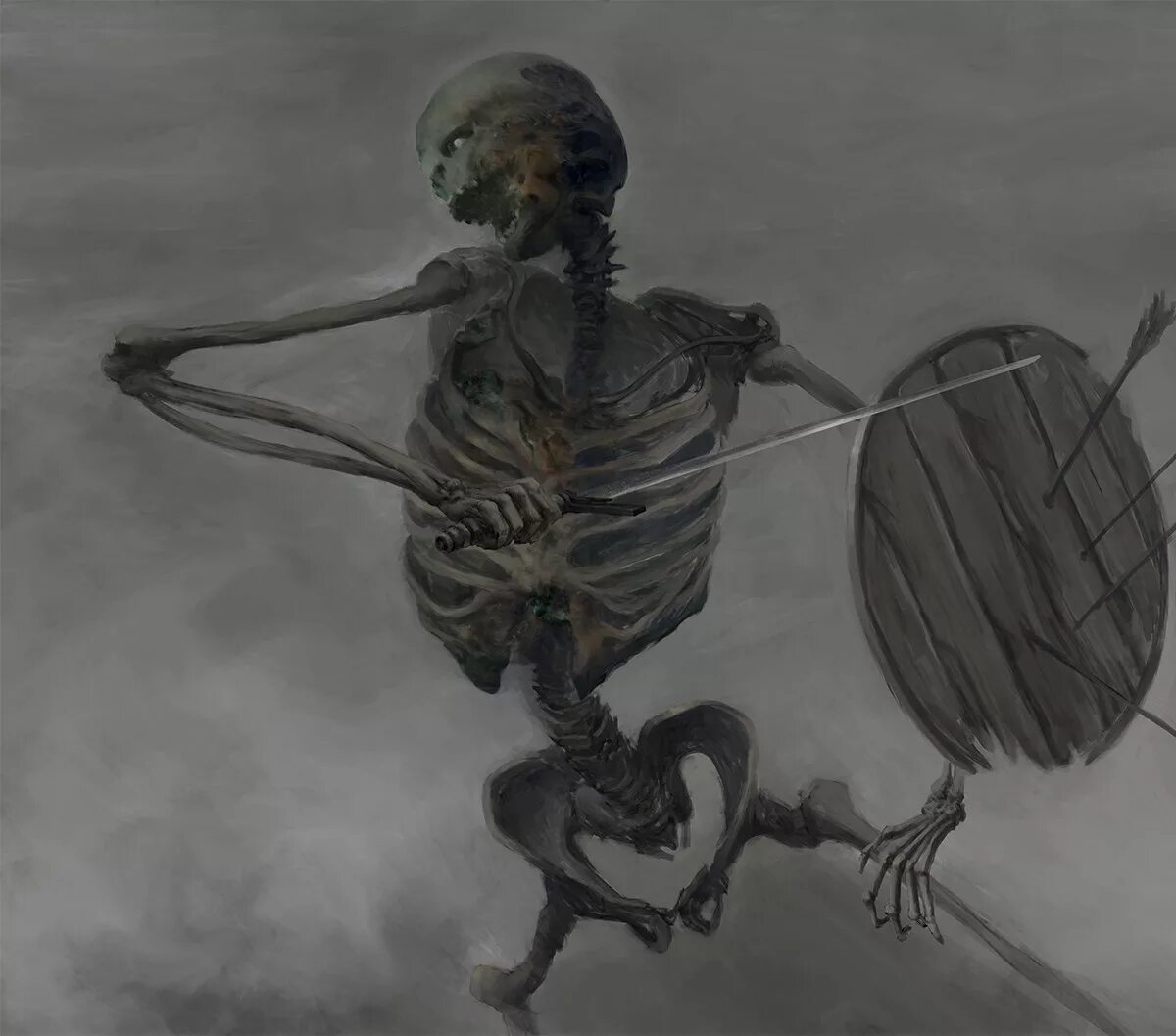 Хрупкий скелет. Летающий скелет