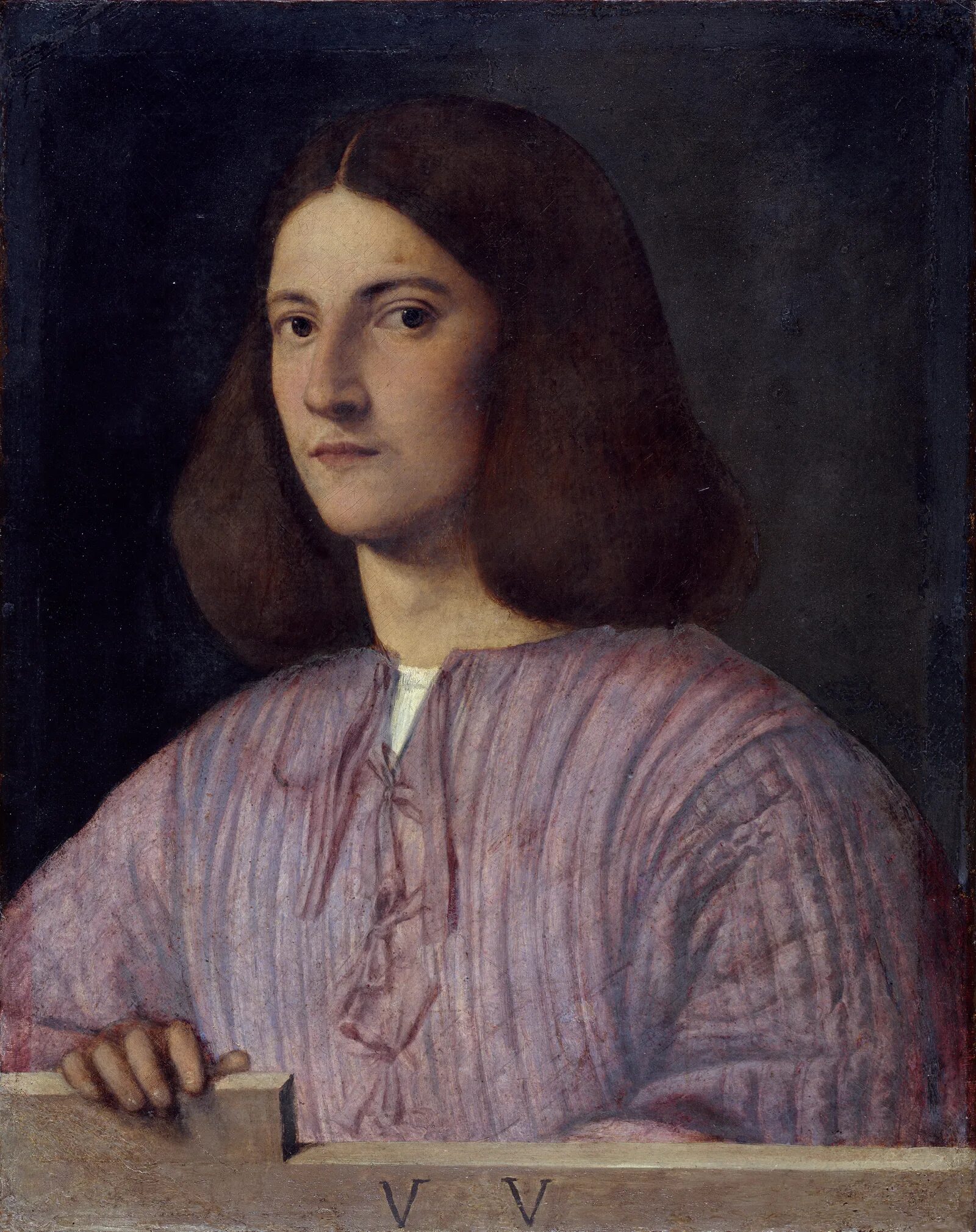 It is a portrait of a