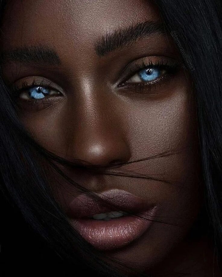 Ebony eyes. Jalicia Hebson.