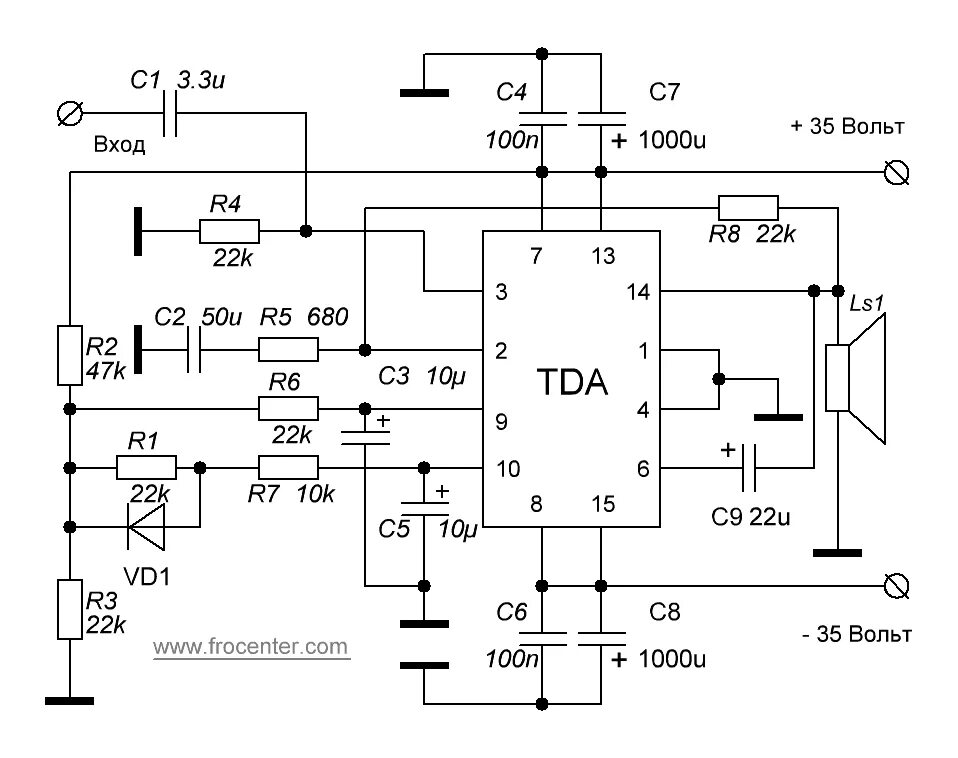 Унч на тда. Усилитель tda7294 AUDIOKILLER. Даташит микросхемы усилителя tda7296. Микросхема tda7293 схема включения. Усилитель на микросхеме tda7294.