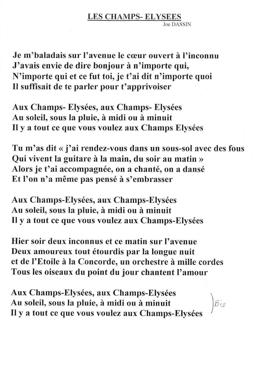 Елисейские поля текст. Les Champs Elysees текст. Песня les Champs Elysees текст. Aux Champs Elysees текст. Дассен перевод песни если б