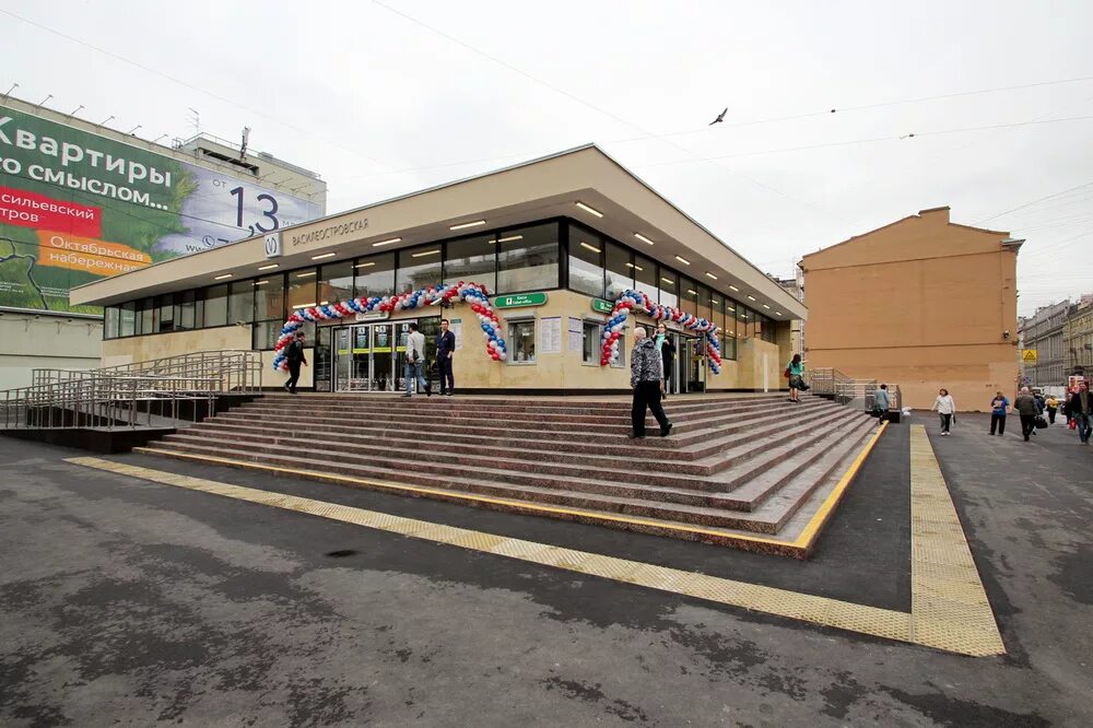 Elizarovskaya metro station in - Yandex Maps