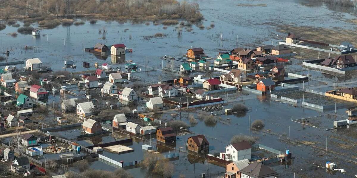 Какую территорию затопило