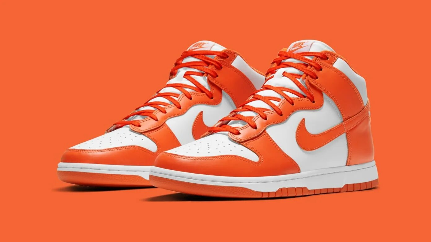Как завязывать найки данки. Nike Dunk High Syracuse. Nike Dunk High Syracuse (2021). Nike Air Dunk High. Nike Dunk High Orange.
