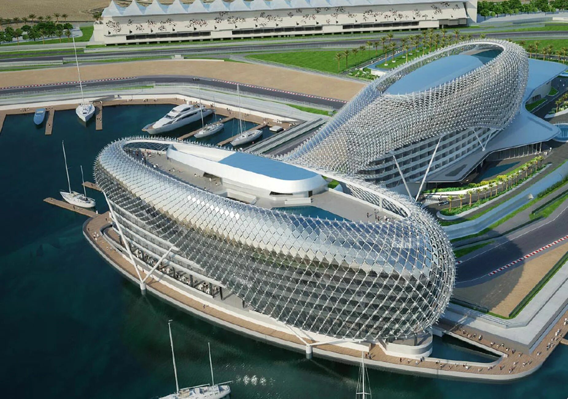 Yas Viceroy в Абу-Даби.. Отель яс