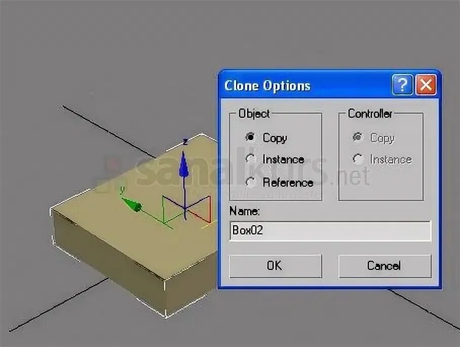 Copy instance. Copy instance