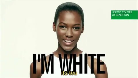I am white but