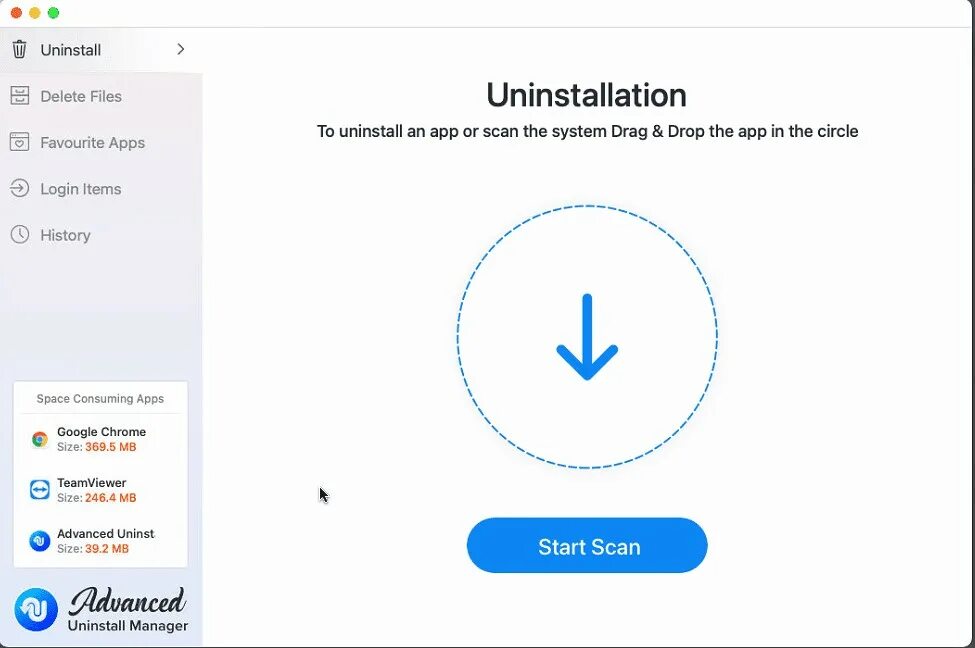 How to delete apps