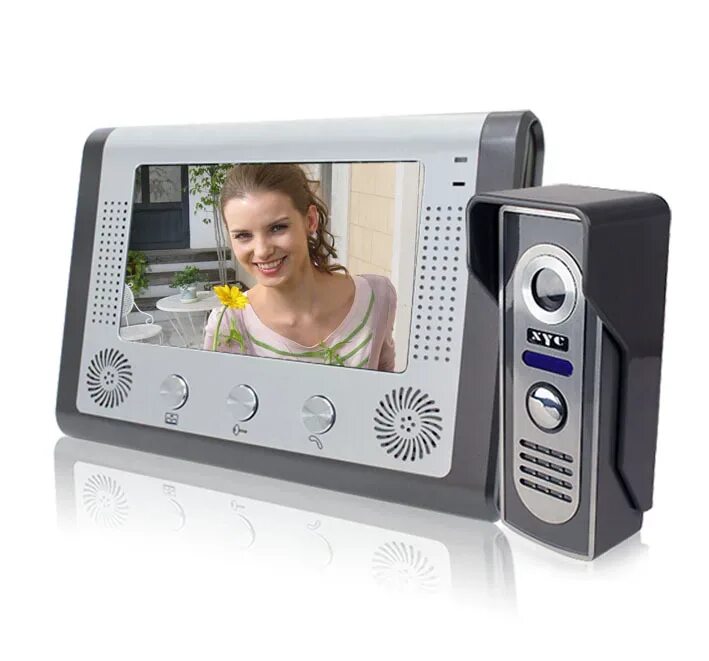 Видеодомофон для дома. Видеодомофон 7 color tft lcd. видеодомофон video door phone. arnelia видеодомофон tft lcd 7 дюймов. внутренний 7-дюймовый ip-видеодомофон с tft lcd экраном,.