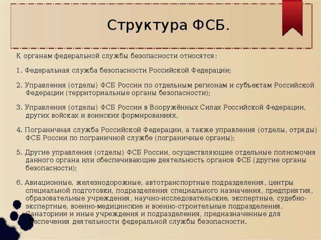 Полномочия органов Федеральной службы безопасности кратко. Федеральной службы безопасности рф закон