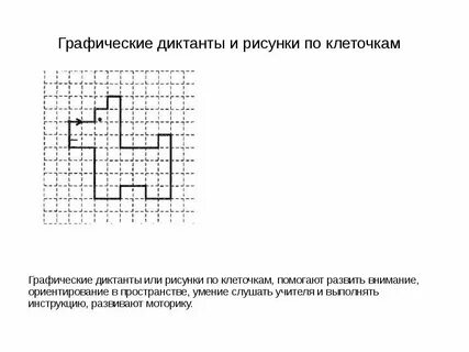 Навыки графический диктант