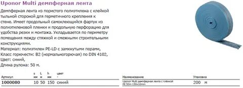Толщина ленты