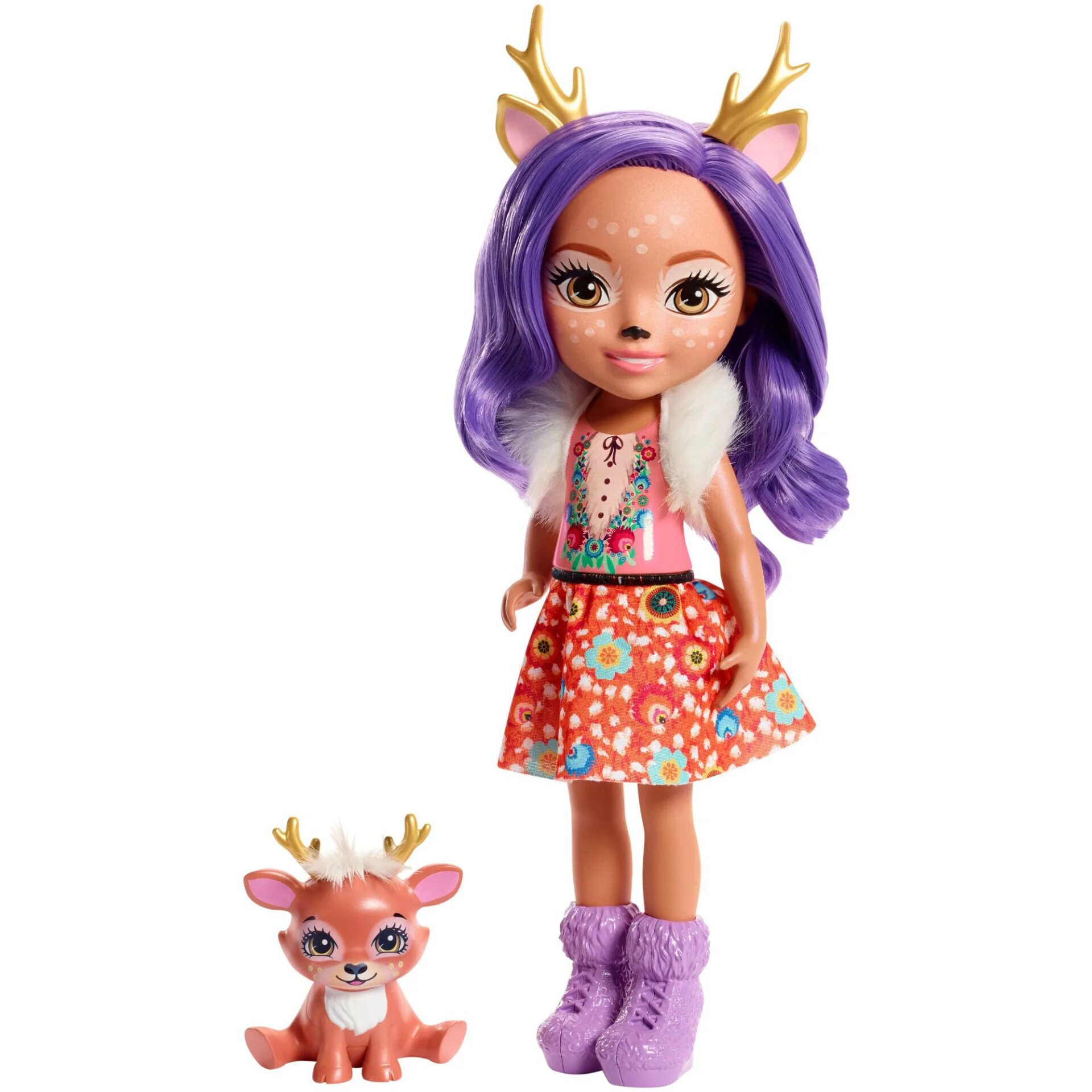Mattel куклы Энчантималс. Enchantimals кукла Danessa Deer. Кукла Энчантималс большая 31 см. Кукла Данесса и спринт.