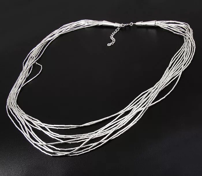 колье соколов серебро арт9407353. колье цепь серебро. серебряные подвески с цепочкой. цепочка ожерелье. серебряные бусы.