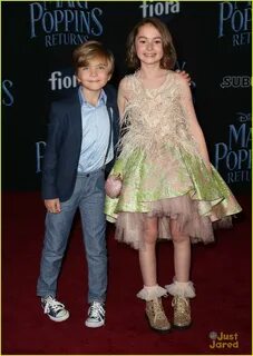 Mary Poppins Returns' Young Stars Pixie Davies & Joel Dawson Step ...