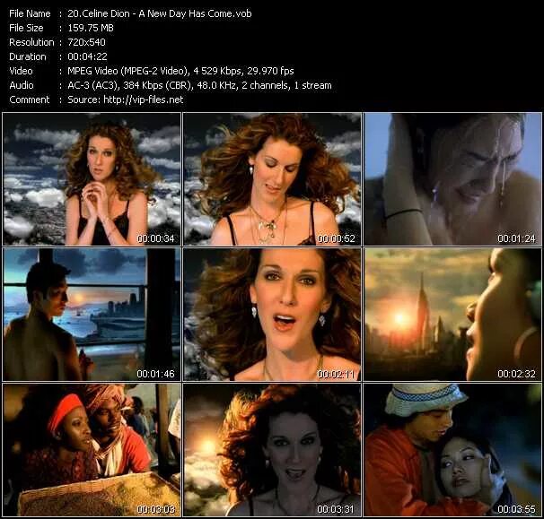 Celine dion a new day has