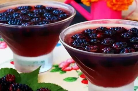 Джем из ежевики без косточек
