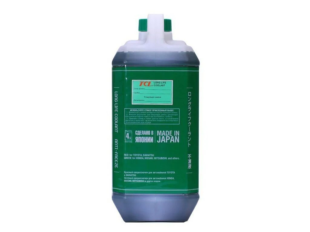 Антифриз TCL LLC -40c зеленый 4 л. Антифриз TCL long Life Coolant -40c Green, 4л. TCL антифриз зелёный 4л. Антифриз LLC TOPCOOL Green зеленый 100% 4л. Концентрат. Tcl long life coolant