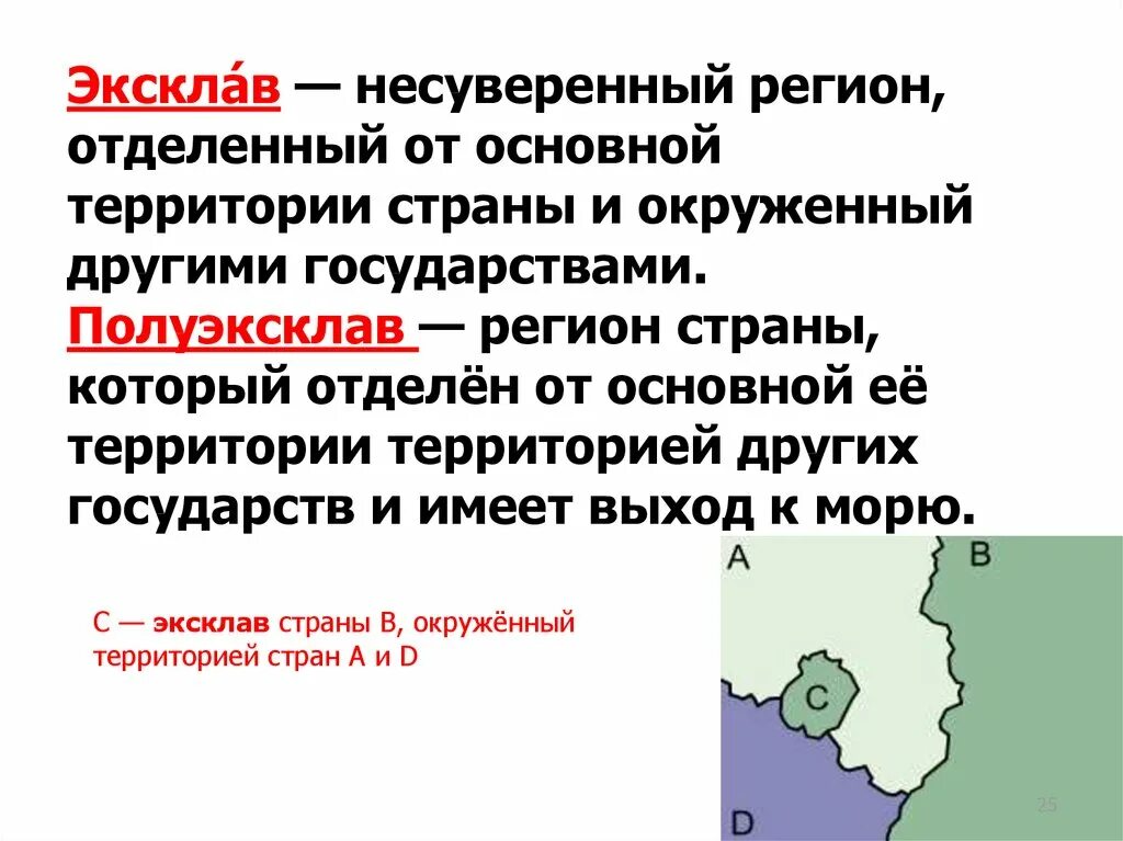 Эксклав что это