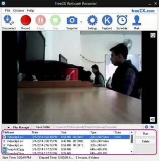 Cam record webcam