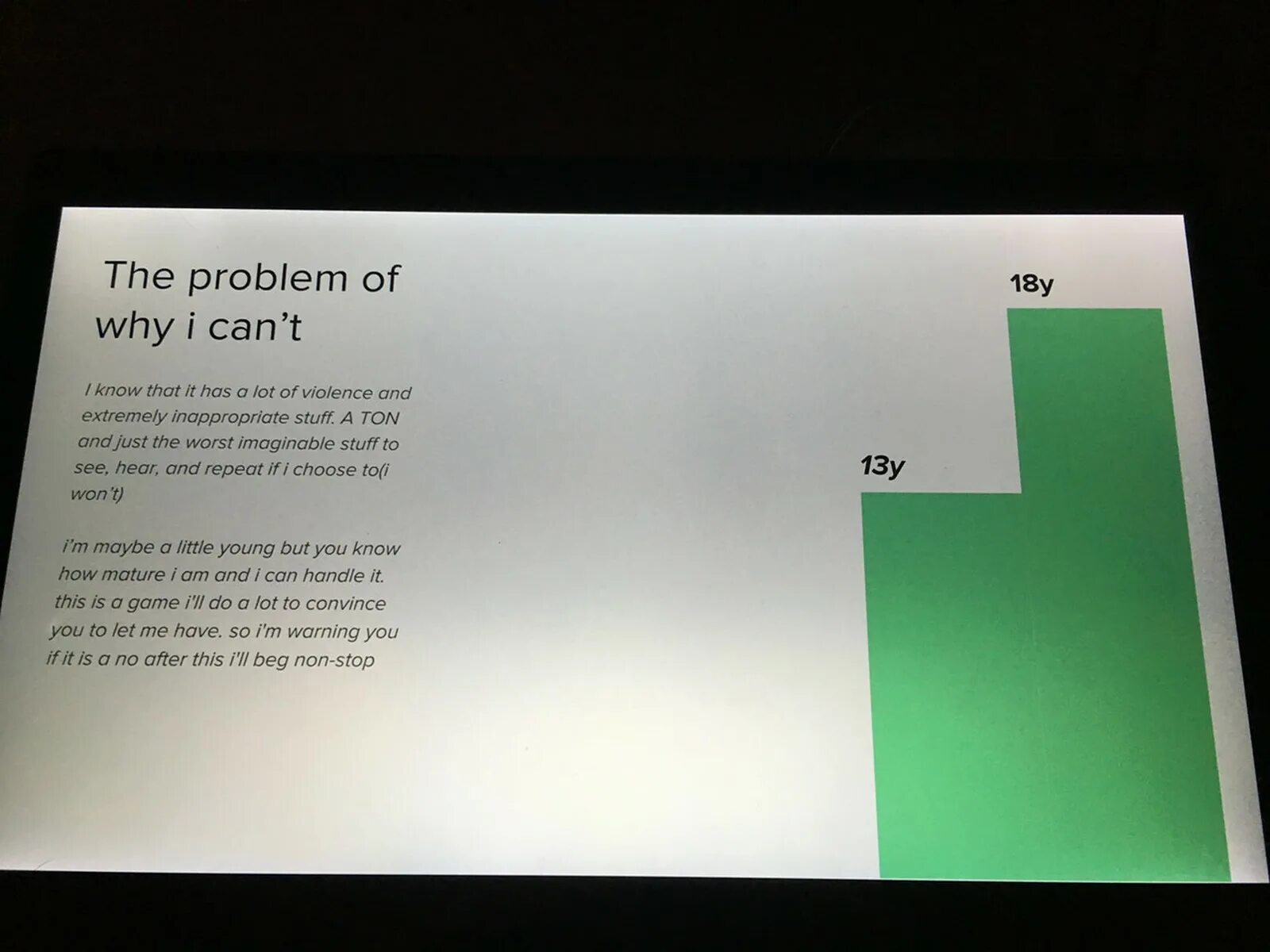 What was the problem why. POWERPOINT da taqdimot.