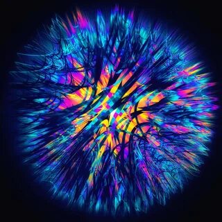 Neon colorful