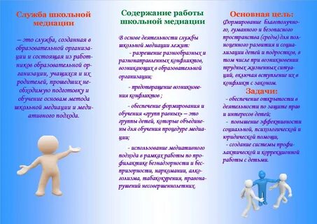 Работа службы медиации