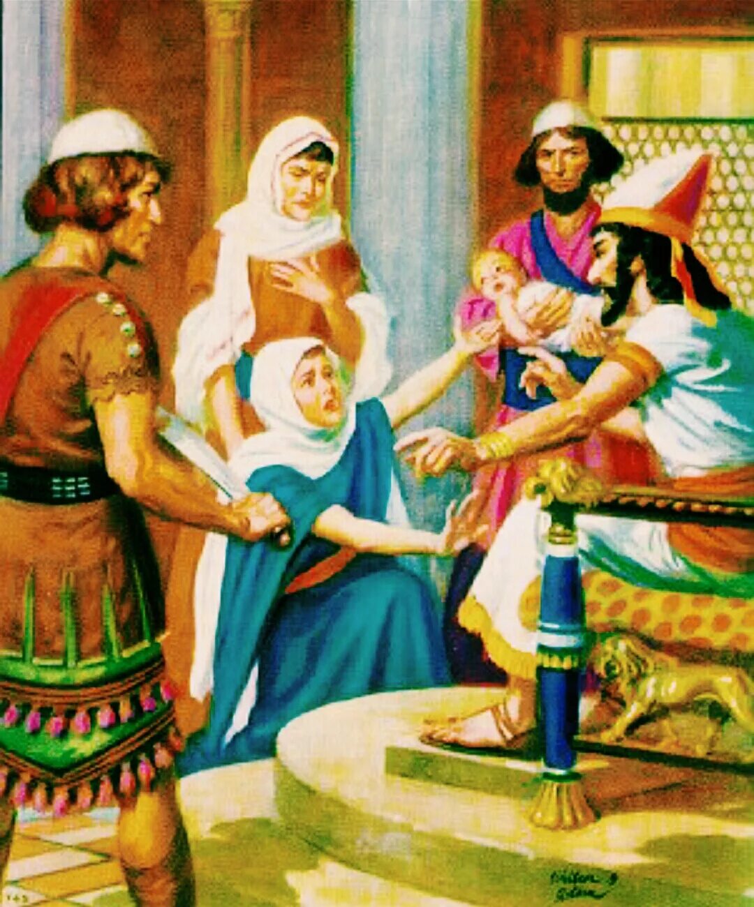 дети соломона. причта о 2 матерях царя соломона. дети соломона. дети соломона. бог явился соломону.