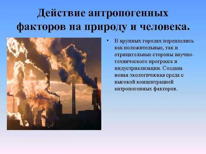 Антропогенные факторы. Факторы воздействия на природу. Влияние антропогенных факторов. Антропогенное воздействие положительное и отрицательное. Примеры воздействия антропогенных факторов